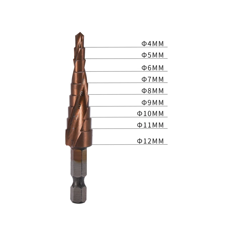 Ступенчатые сверла CVWZBF M35 3-12/4-12/4-20/4-32 мм
Ступенчатые сверла CVWZBF M35 3-12/4-12/4-20/4-32 мм