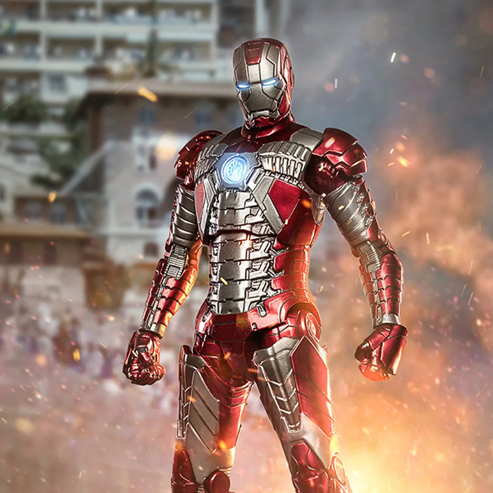 Экшн-фигурка из фильма Marvel Железный человек MK5 Марк V Серебряный Железный человек Марк 5 Мстители Тони Старк легенды ZD игрушки 7 дюймов Коллек...
Экшн-фигурка из фильма Marvel Железный человек MK5 Марк V Серебряный Железный человек Марк 5 Мстители Тони Старк легенды ZD игрушки 7 дюймов Коллек...