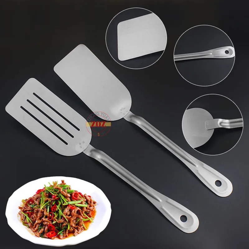 2022 New Kitchen Stainless Steel Long-Handled Pancake Shovel Thickened Cooking Turners Korean Household Cooking Frying Spatula
2022 New Kitchen Stainless Steel Long-Handled Pancake Shovel Thickened Cooking Turners Korean Household Cooking Frying Spatula