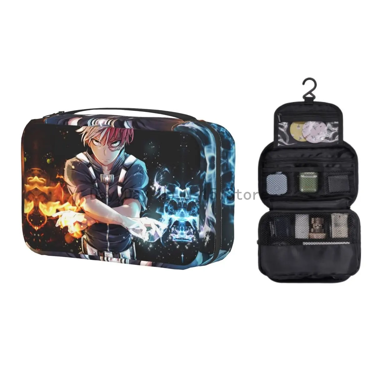 Индивидуальная крутая аниме сумка для туалетных принадлежностей Todoroki BNHA, женский косметический Органайзер для макияжа моя геройская акаде...
Индивидуальная крутая аниме сумка для туалетных принадлежностей Todoroki BNHA, женский косметический Органайзер для макияжа моя геройская акаде...