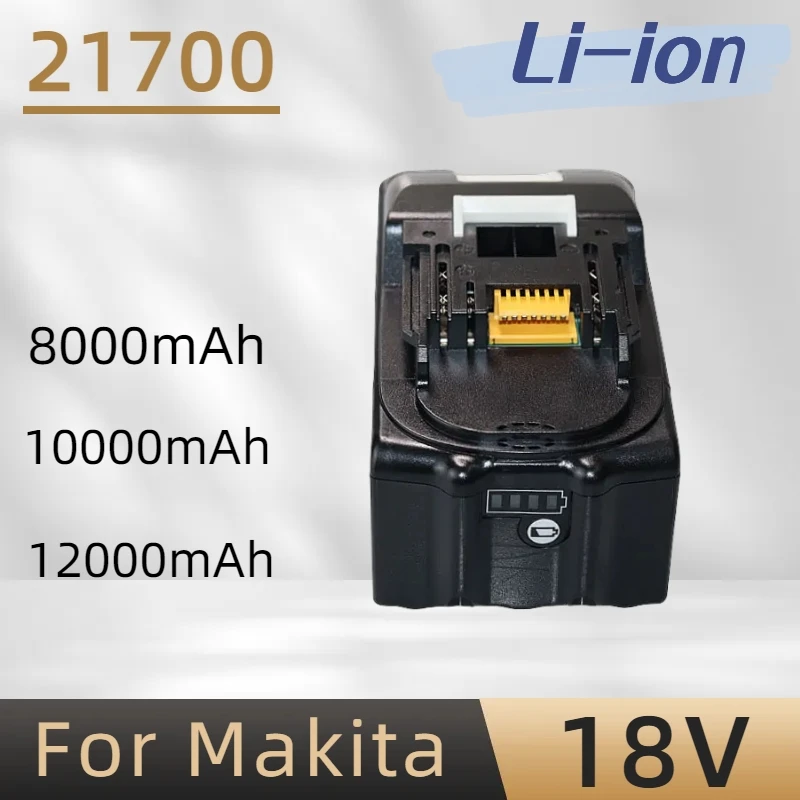 Аккумуляторная батарея для Makita 18 в 8 Ач/10 Ач/12 Ач, светодиодный Литий-ионная батарея LXT BL1860B BL1860 BL1850, DDF486 
Аккумуляторная батарея для Makita 18 в 8 Ач/10 Ач/12 Ач, светодиодный Литий-ионная батарея LXT BL1860B BL1860 BL1850, DDF486