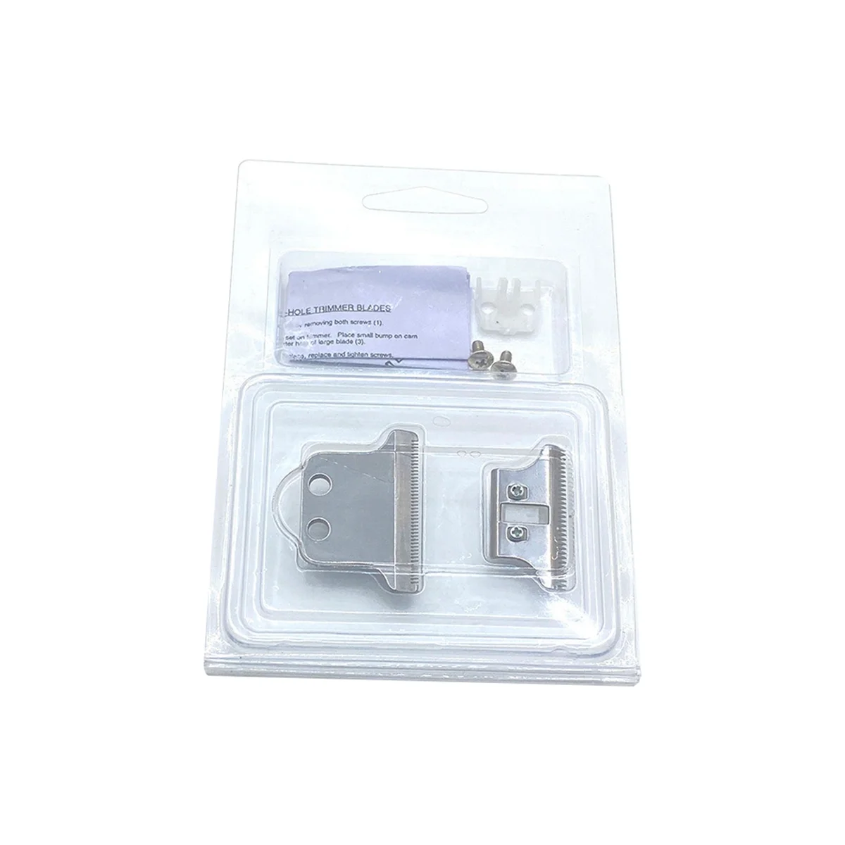 2-Hole Clipper Cutter Replacement Hair Trimmer Blades for 8081 8171 Silver
2-Hole Clipper Cutter Replacement Hair Trimmer Blades for 8081 8171 Silver