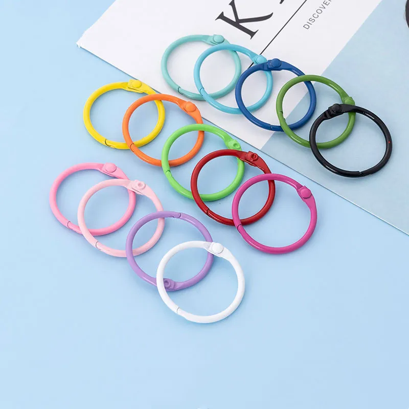 1 шт., кольца для ключей с белым покрытием, из стали 
1 шт., кольца для ключей с белым покрытием, из стали