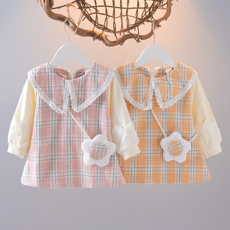 Новинка 2022, модное весенне-осеннее платье для девочек ясельного возраста, детское платье принцессы с цветочным рисунком и рукавом-фонарико...
Новинка 2022, модное весенне-осеннее платье для девочек ясельного возраста, детское платье принцессы с цветочным рисунком и рукавом-фонарико...