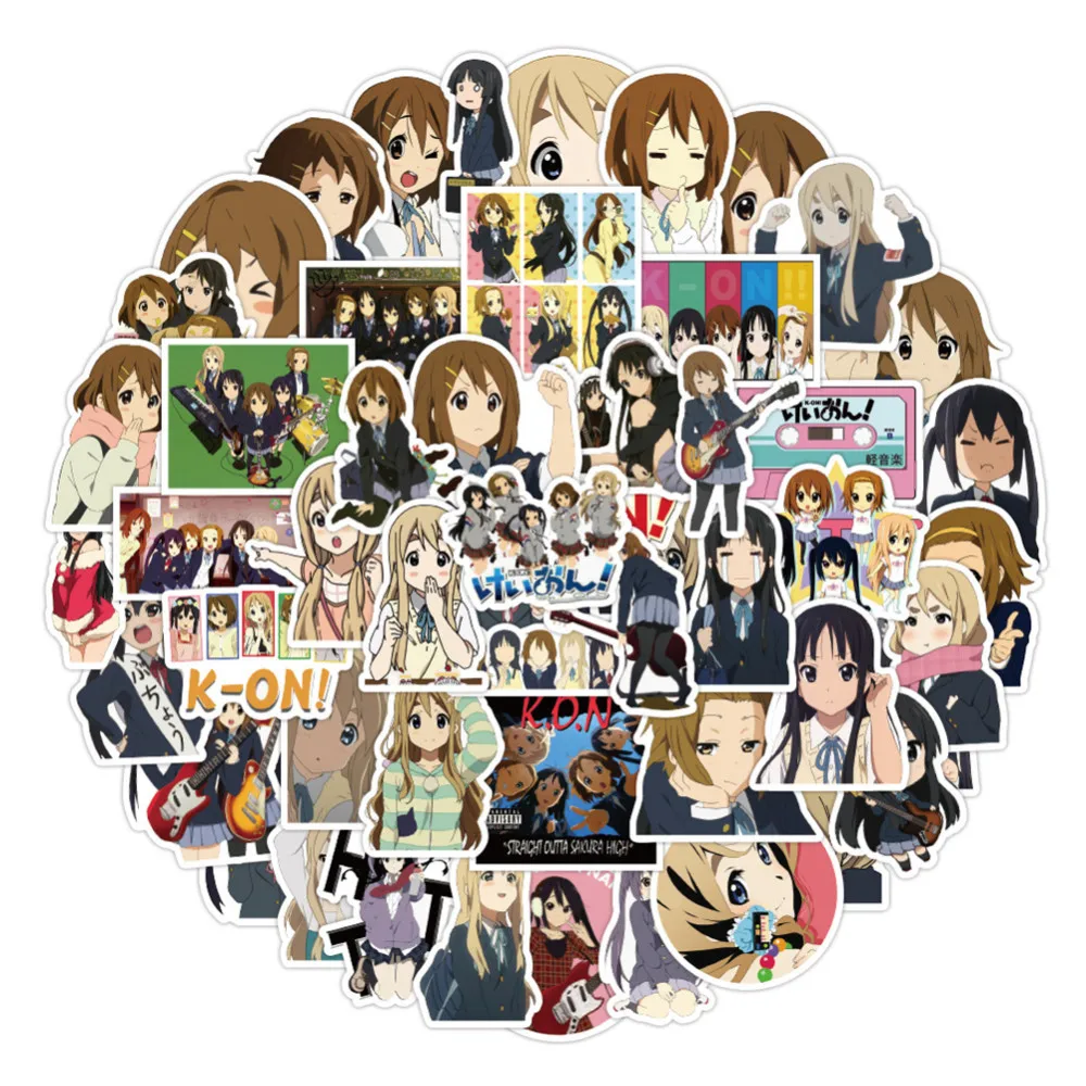 10/30/50PCS Japanese Anime Cute K-ON Sticker for Luggage Laptop IPad Skateboard Journal Guitar Waterproof Sticker Wholesale
10/30/50PCS Japanese Anime Cute K-ON Sticker for Luggage Laptop IPad Skateboard Journal Guitar Waterproof Sticker Wholesale