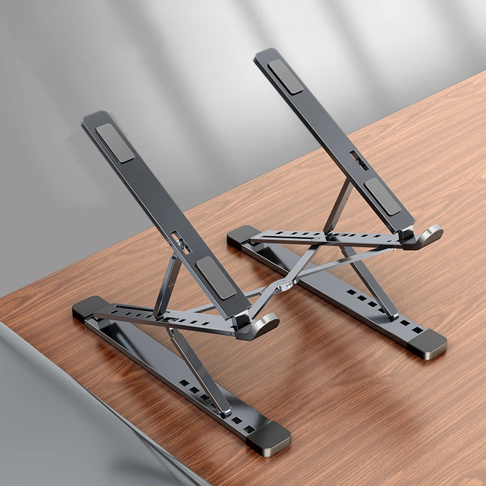 Original Laptop Stand Aluminum For Macbook Foldable Computer PC Tablet Support Notebook Stand TableLaptop Holder Cooling pad
Original Laptop Stand Aluminum For Macbook Foldable Computer PC Tablet Support Notebook Stand TableLaptop Holder Cooling pad
