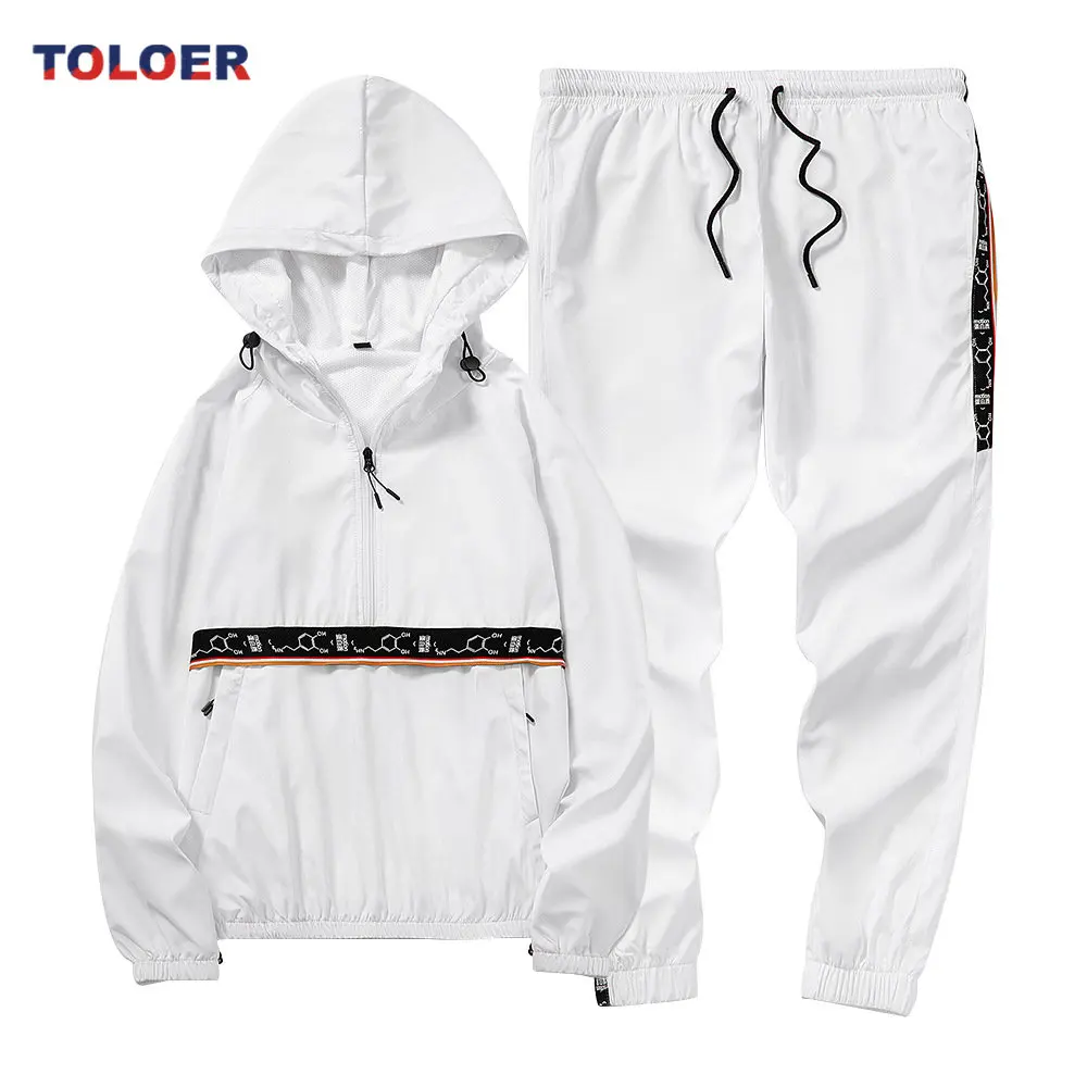 Men's Sports Sets Zipper Hooded Clothing Sportswear + Pants Two-Piece Men's Hoodie Casual Set Tracksuit Sweatshirts Man Pullover
Men's Sports Sets Zipper Hooded Clothing Sportswear + Pants Two-Piece Men's Hoodie Casual Set Tracksuit Sweatshirts Man Pullover