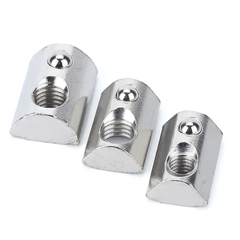 20/50/100pcs M3/M4/M5 For 20 Series Roll in Spring T-nut 2020 Aluminum Extrusion Profile Groove 6mm Rear loaded ball nuts CNC
20/50/100pcs M3/M4/M5 For 20 Series Roll in Spring T-nut 2020 Aluminum Extrusion Profile Groove 6mm Rear loaded ball nuts CNC