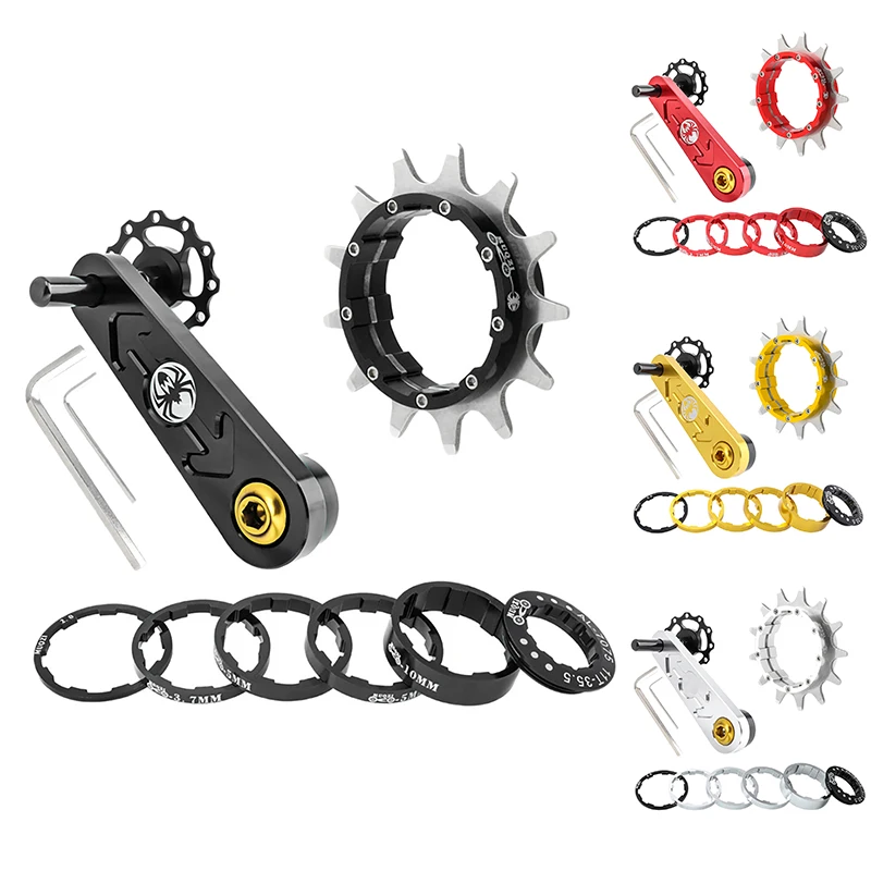 MUQZI Bike Chain Tensioner Bicycle 13T Single Speed Cassette Conversion Kit Compatable Bike Kits For MTB
MUQZI Bike Chain Tensioner Bicycle 13T Single Speed Cassette Conversion Kit Compatable Bike Kits For MTB