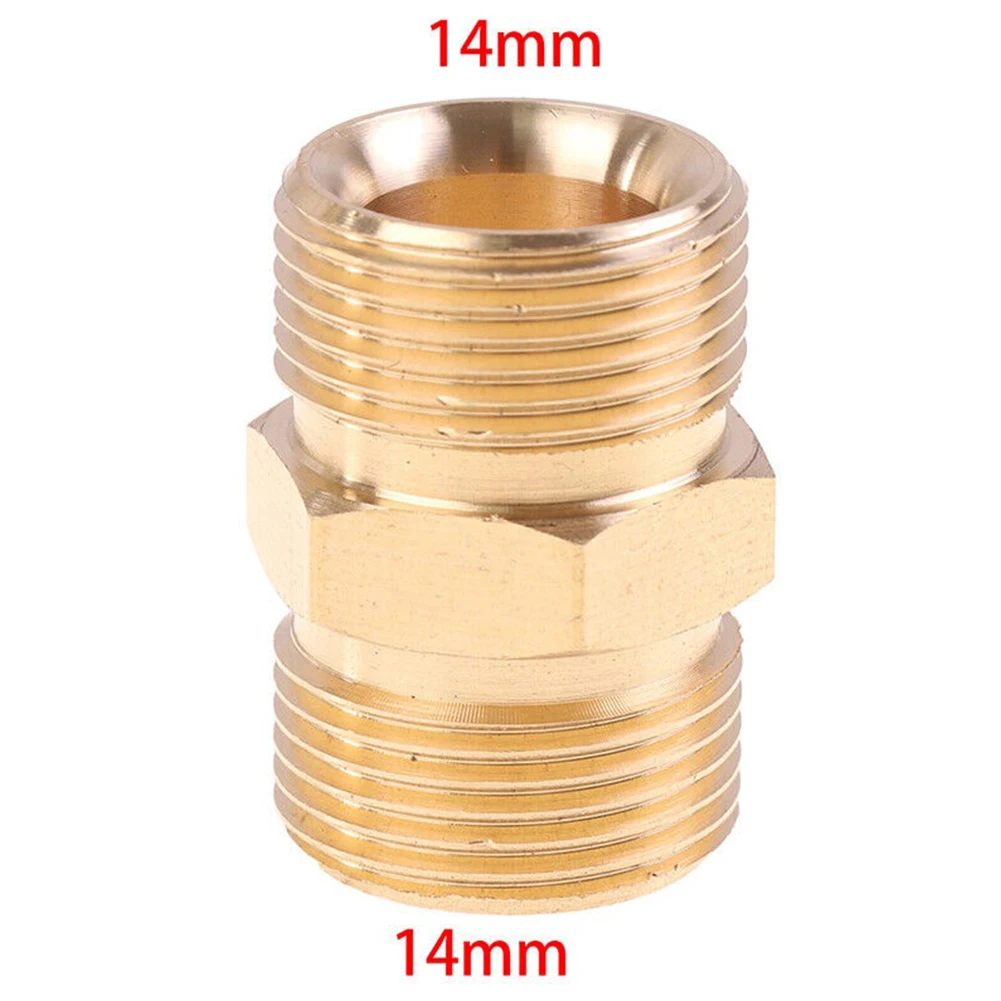 High Pressure Washer Hose Extension Connector Swivel Joint Fitting M22 14mm To 15mm Male Thread Female Hose Sprayer Connector
High Pressure Washer Hose Extension Connector Swivel Joint Fitting M22 14mm To 15mm Male Thread Female Hose Sprayer Connector