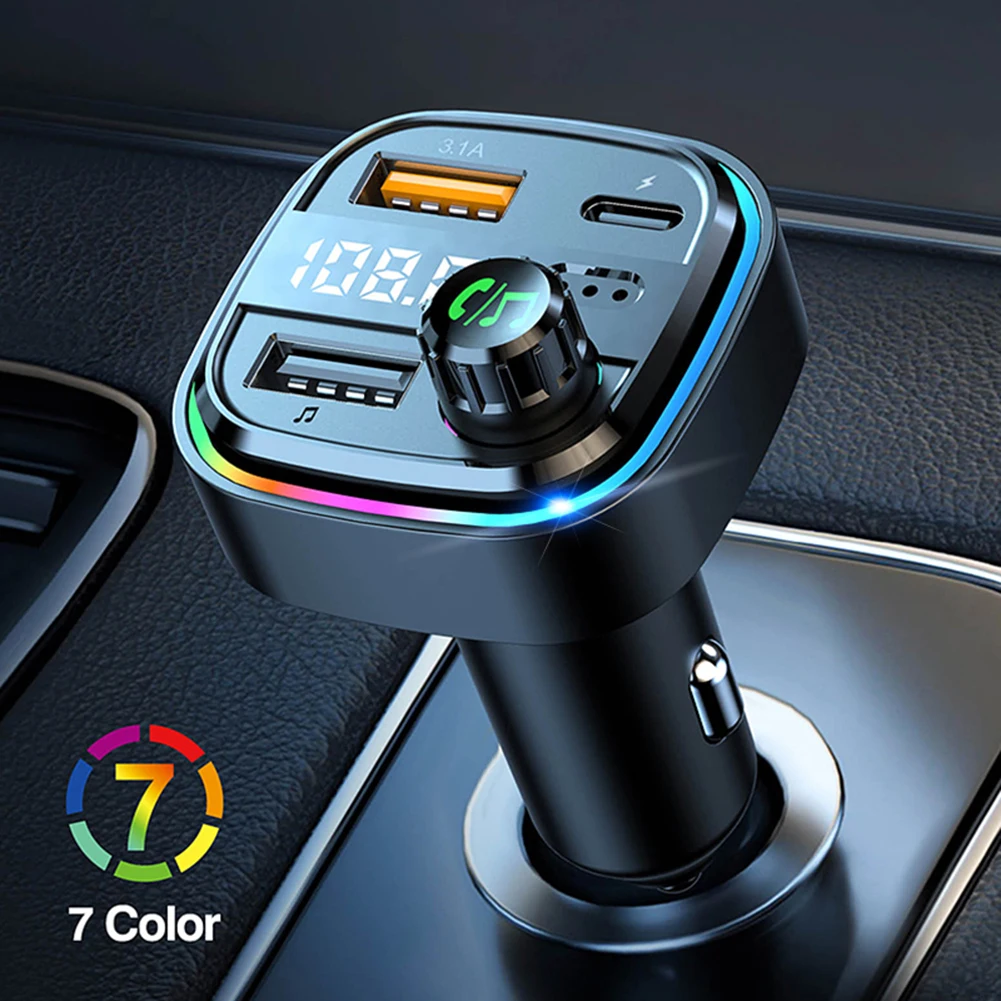 Автомобильный Bluetooth FM-передатчик, аудиоплеер, двойное зарядное устройство USB, яркий портативный высококачественный передатчик
Автомобильный Bluetooth FM-передатчик, аудиоплеер, двойное зарядное устройство USB, яркий портативный высококачественный передатчик