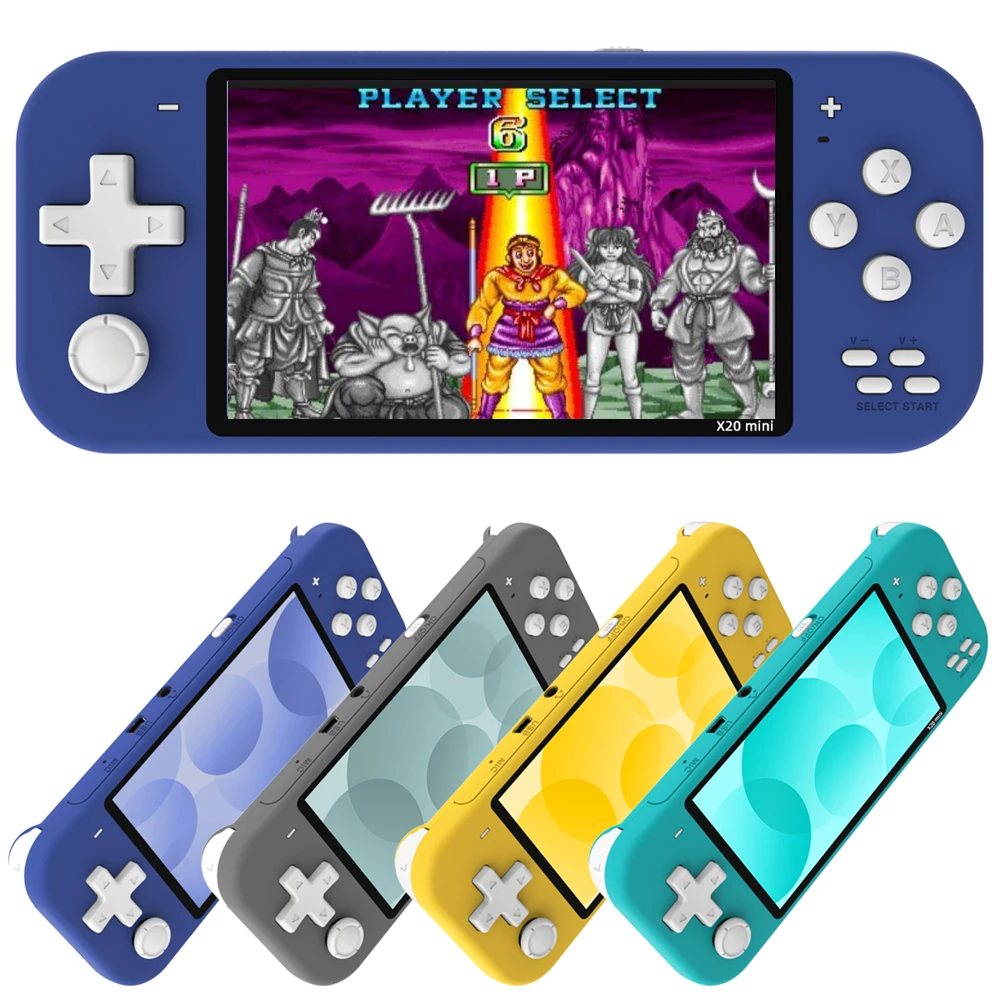 Newest 4.3 Inch Handheld Portable Game Console With IPS Screen 8Gb 2500 Free Games For Super Nintendo Dendy Nes Games Child
Newest 4.3 Inch Handheld Portable Game Console With IPS Screen 8Gb 2500 Free Games For Super Nintendo Dendy Nes Games Child