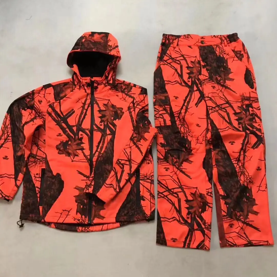 Free Shipping 1 Set Mossy Oak Orange Blaze Camo Hunting Suit 100% Waterproof Camo Hoodies Pants with Fleece Lining Buck Hunting
Free Shipping 1 Set Mossy Oak Orange Blaze Camo Hunting Suit 100% Waterproof Camo Hoodies Pants with Fleece Lining Buck Hunting