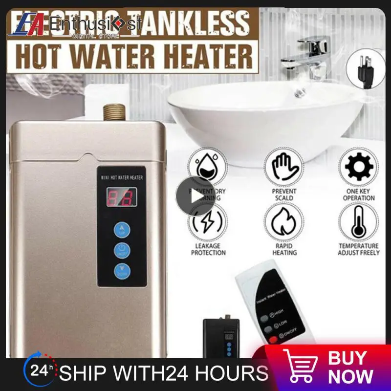 3000w 110v Electric Water Heater Without Water Tank Electric Water Heater Bathroom Kitchen Remote Control Ipx4 Waterproof
3000w 110v Electric Water Heater Without Water Tank Electric Water Heater Bathroom Kitchen Remote Control Ipx4 Waterproof