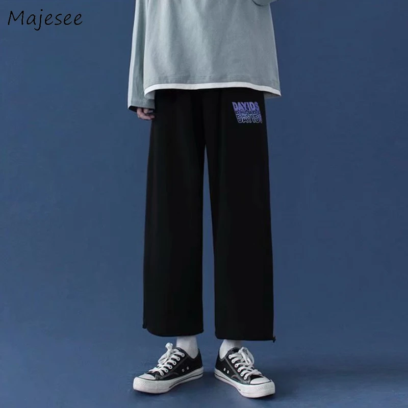 Pants Men Summer M-8XL Korean Style штаны Newly All-match Sweatpants Ankle-length Loose Fashion Pocket Male Trouser Simple Young
Pants Men Summer M-8XL Korean Style штаны Newly All-match Sweatpants Ankle-length Loose Fashion Pocket Male Trouser Simple Young