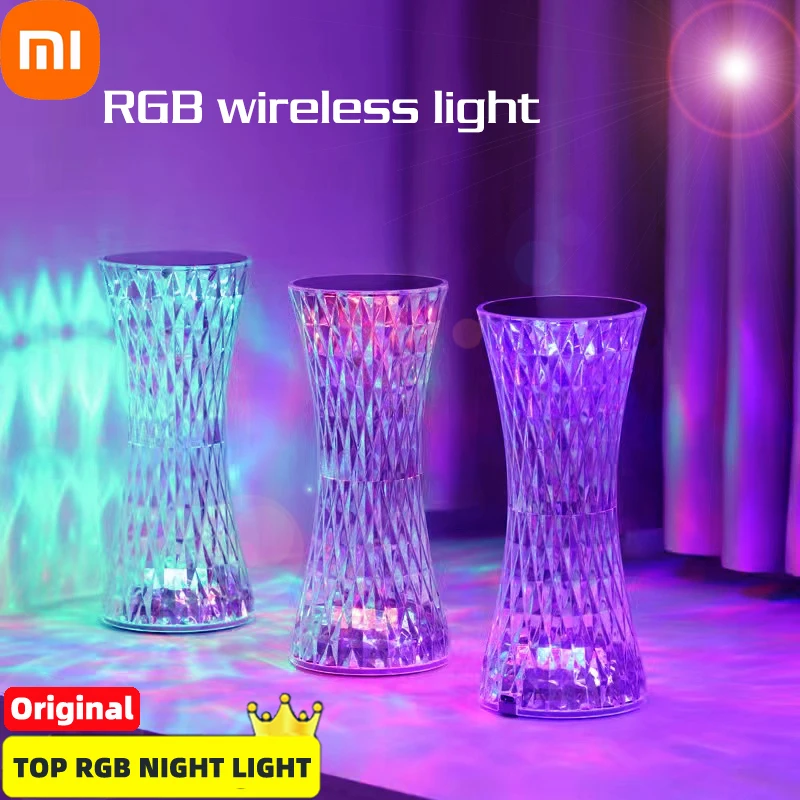 Xiaomi Party Crystal Projector Desk Atmosphere Night Light USB Led Table Lamp Room Decor Night Light for Bedroom Home Decoration
Xiaomi Party Crystal Projector Desk Atmosphere Night Light USB Led Table Lamp Room Decor Night Light for Bedroom Home Decoration