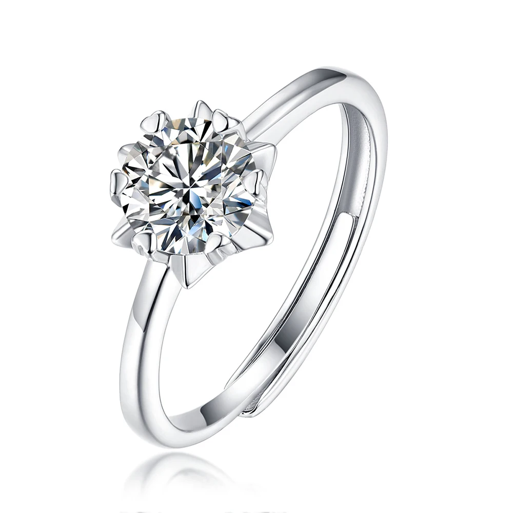 Fmrose Luxury Jewelry S925 Sterling Silver Moissanite Ring for Women Diamond Engagement Snowflake Ring Solitaire
Fmrose Luxury Jewelry S925 Sterling Silver Moissanite Ring for Women Diamond Engagement Snowflake Ring Solitaire