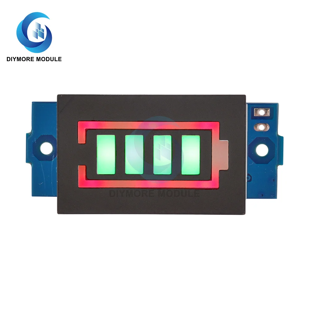 1-5 strings of 12V universal green display electric vehicle battery power indicator battery capacity indicator module
1-5 strings of 12V universal green display electric vehicle battery power indicator battery capacity indicator module
