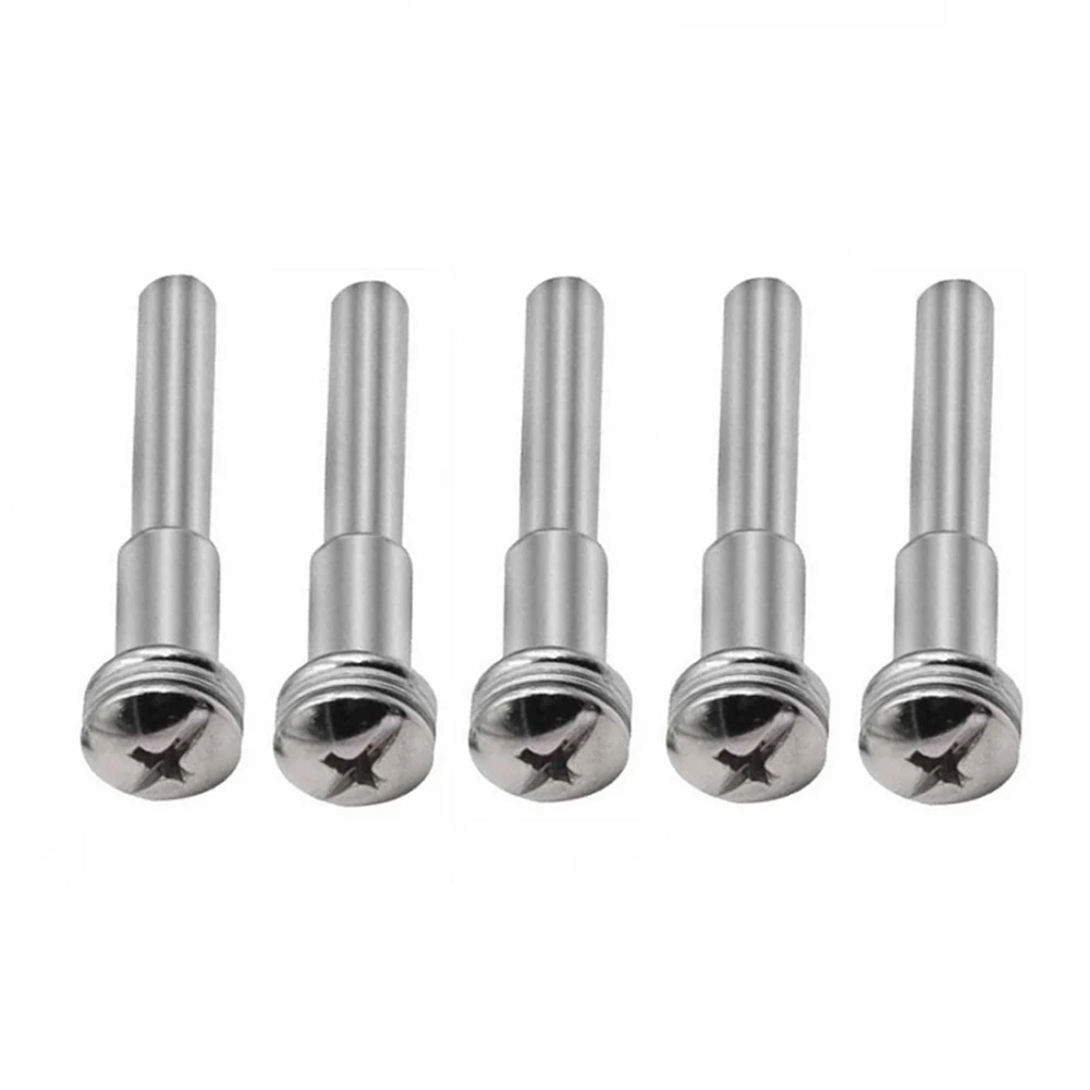 

5pcs 6mm Shank Polishing Wheel Mandrels Cutting Disc Extension Connecting Rods High Speed Steel Connective Rod Rotary Tools Part