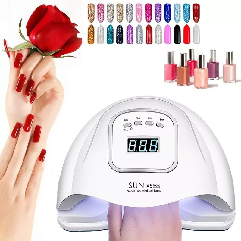 NEW2023 White SUN X5 MAX Lamp 120W Nail UV LED Lamp Gel Nail Dryer Cure Manicure Nail Machine Nail Art Tools Nail Dryers Equipme
NEW2023 White SUN X5 MAX Lamp 120W Nail UV LED Lamp Gel Nail Dryer Cure Manicure Nail Machine Nail Art Tools Nail Dryers Equipme