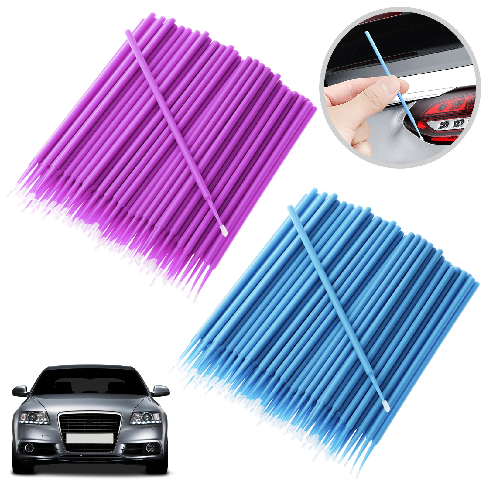 100pcs Brushes Paint Touch-up Up Paint Micro Brush Tips Auto Mini Head Brush Car Parts Head Mini Spray Car Applicator Stick
100pcs Brushes Paint Touch-up Up Paint Micro Brush Tips Auto Mini Head Brush Car Parts Head Mini Spray Car Applicator Stick