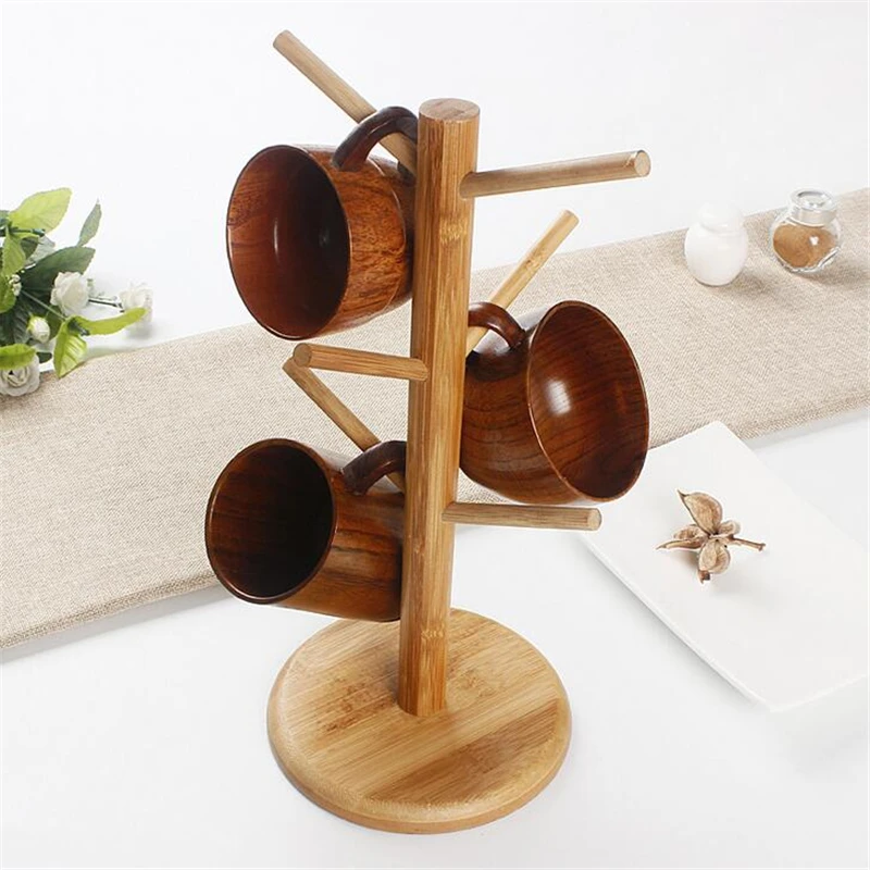1 Set Tree Shape Wood Coffee Tea Cup Storage Holder Stand Home Kitchen Mug Hanging Display Rack Drinkware Shelf With 6 Hooks
1 Set Tree Shape Wood Coffee Tea Cup Storage Holder Stand Home Kitchen Mug Hanging Display Rack Drinkware Shelf With 6 Hooks