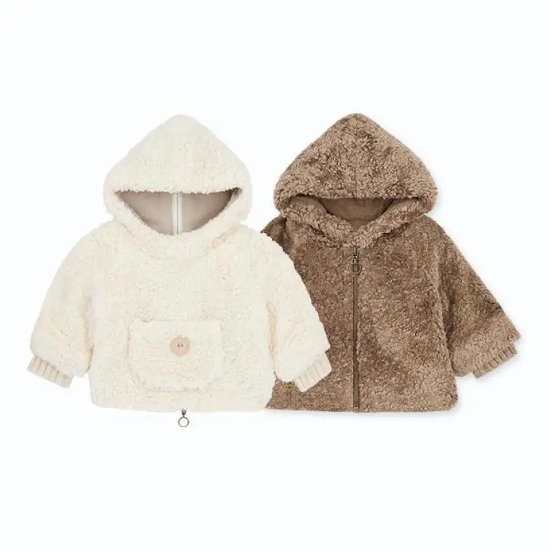 Infant Boy Solid Pocket Plush Thickening Pullover Hoodies Baby Girls Soft Comfortable Keep Warm Zipper Padded Jacket
Infant Boy Solid Pocket Plush Thickening Pullover Hoodies Baby Girls Soft Comfortable Keep Warm Zipper Padded Jacket