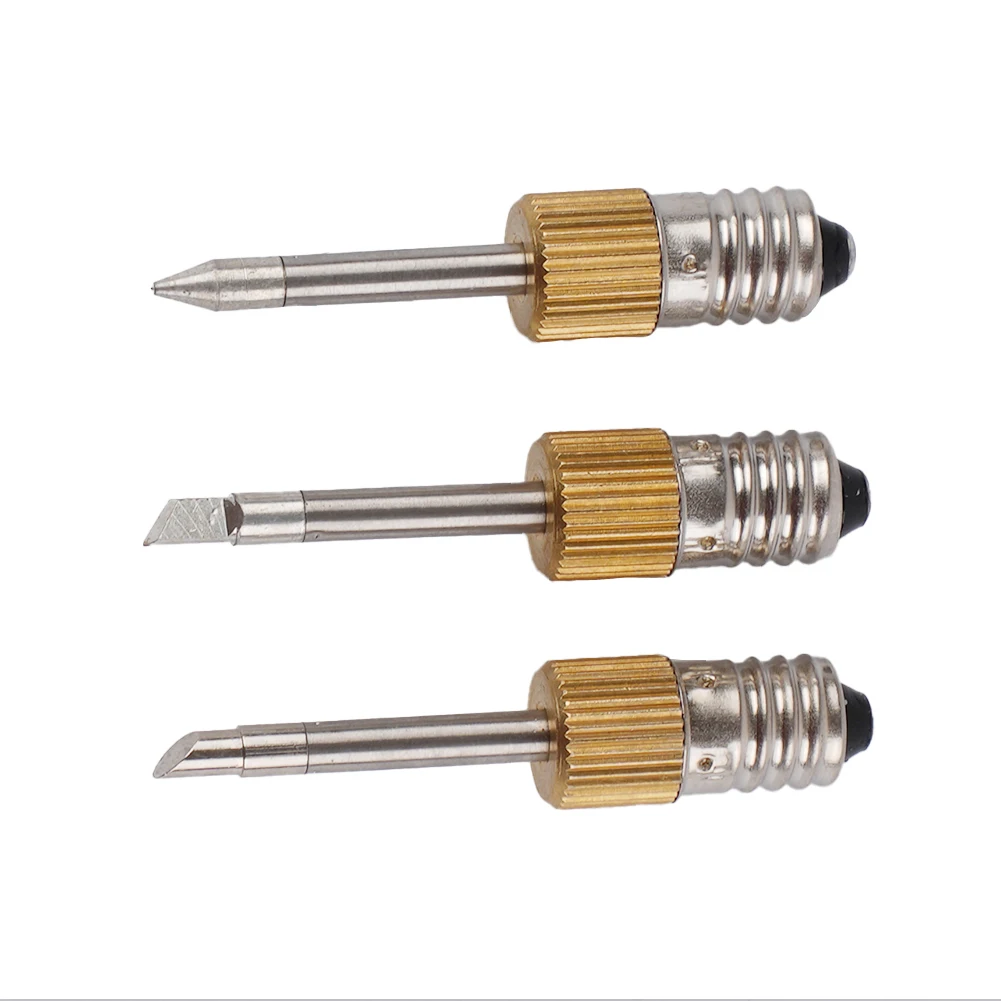 

Power Tools Soldering Iron Tips Spot Wire Wire Tinning 50 Mm/1.97 Inches E10 Interface Portable Steel Brand New