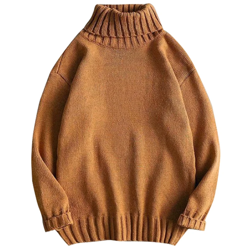 Men Turtleneck Sweater Winter Thick Warm Loose Solid Color Korean Style Casual Knitter Pullovers 2022 Hip Hop Harajuku Sweaters
Men Turtleneck Sweater Winter Thick Warm Loose Solid Color Korean Style Casual Knitter Pullovers 2022 Hip Hop Harajuku Sweaters