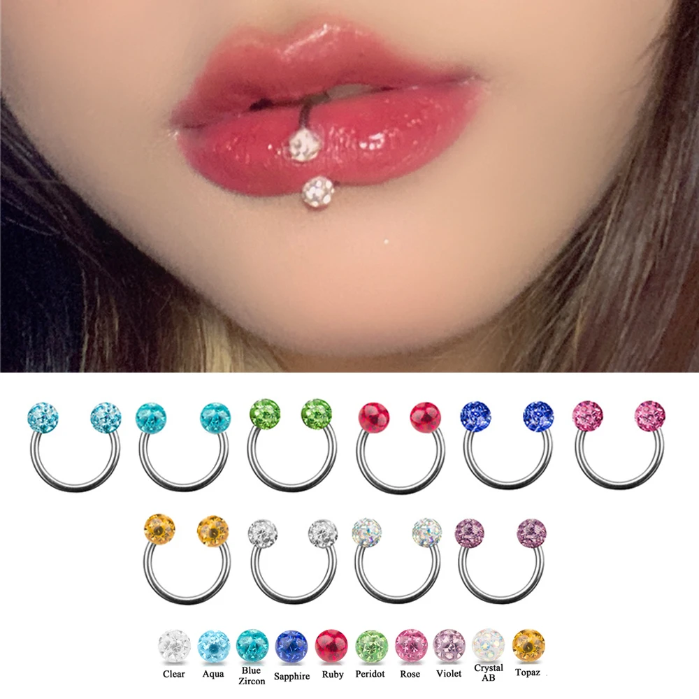 1PC 100% G23 Titanium Nose Hoop Ring Septum Lip Studs Cartilage Earrings Circular Tragus Ear Piercing Horseshoe Body Jewelry 16g
1PC 100% G23 Titanium Nose Hoop Ring Septum Lip Studs Cartilage Earrings Circular Tragus Ear Piercing Horseshoe Body Jewelry 16g