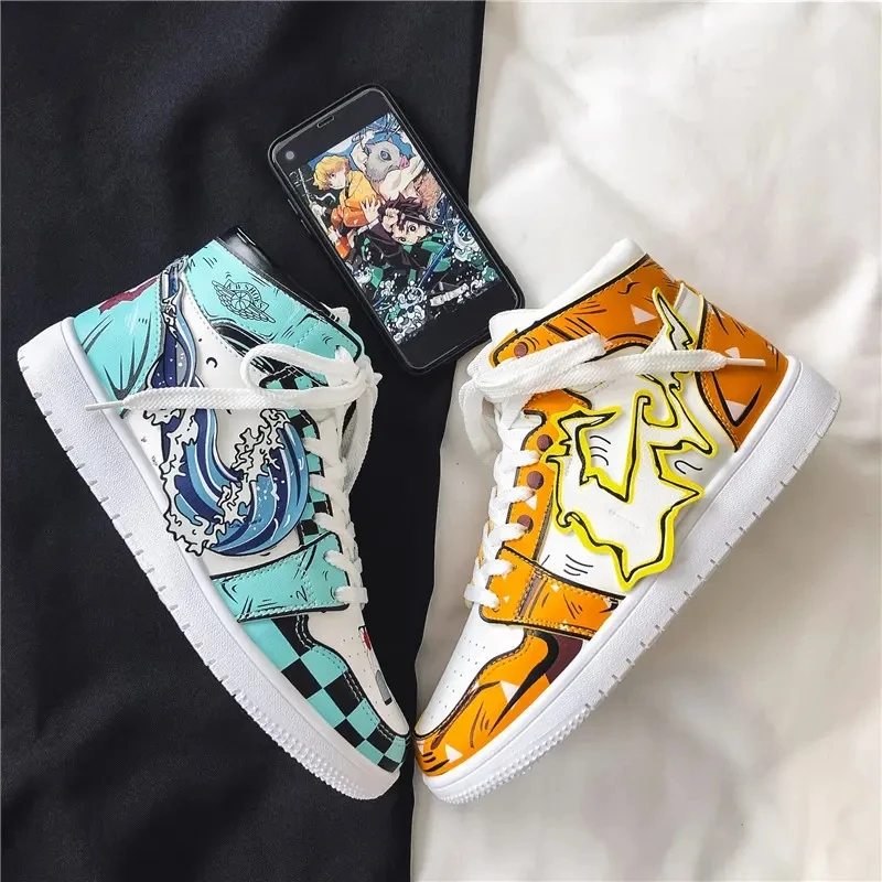 Demon Slayer Shoes Kamado Tanjirou Agatsuma Zenitsu Men Women Shoes Hot Sale Fashion Anime Sneakers Cosplay Shoes
Demon Slayer Shoes Kamado Tanjirou Agatsuma Zenitsu Men Women Shoes Hot Sale Fashion Anime Sneakers Cosplay Shoes