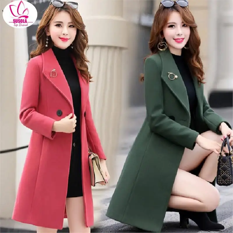 Korean Version of Slim and Thin Mid-Length Woolen Coat Women's Autumn and Winter Lady New Large Size Trendable Woolen Coat y2k
Korean Version of Slim and Thin Mid-Length Woolen Coat Women's Autumn and Winter Lady New Large Size Trendable Woolen Coat y2k