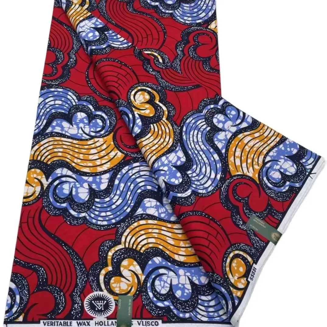 African Super Wax Hollandais Vlisco Original Cotton 6 yards Fabric 100% Original Real Super Fabric Ankara Fabric For Wedding
African Super Wax Hollandais Vlisco Original Cotton 6 yards Fabric 100% Original Real Super Fabric Ankara Fabric For Wedding