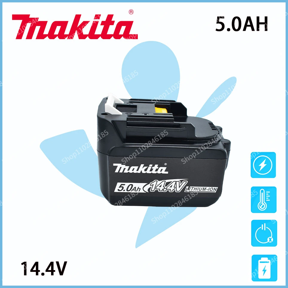 Makita 14.4V 3.0AH 4.0AH 5.0AH 6.0AH LED indicator light rechargeable battery for BL1430 BL1415 BL1440 196875-4 194558-0
Makita 14.4V 3.0AH 4.0AH 5.0AH 6.0AH LED indicator light rechargeable battery for BL1430 BL1415 BL1440 196875-4 194558-0