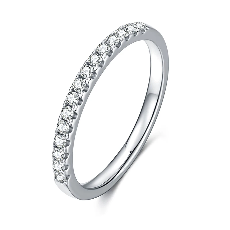 BOEYCJR 925 Silver D Color 1.5mm Moissanite VVS1 Simple Design Wedding Ring For Women Gift
BOEYCJR 925 Silver D Color 1.5mm Moissanite VVS1 Simple Design Wedding Ring For Women Gift