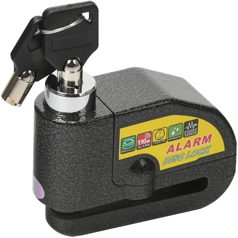 Motorcycle Bike Alarm sound lock motorcycle disc brake lock 110db loud Security Waterproof bicycle lock Universal
Motorcycle Bike Alarm sound lock motorcycle disc brake lock 110db loud Security Waterproof bicycle lock Universal