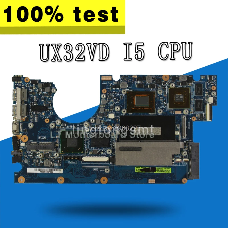 UX32VD Motherboard GT620M I5 CPU 2G For Asus UX32VD UX32V Laptop motherboard UX32VD Mainboard UX32VD Motherboard test 100% OK
UX32VD Motherboard GT620M I5 CPU 2G For Asus UX32VD UX32V Laptop motherboard UX32VD Mainboard UX32VD Motherboard test 100% OK