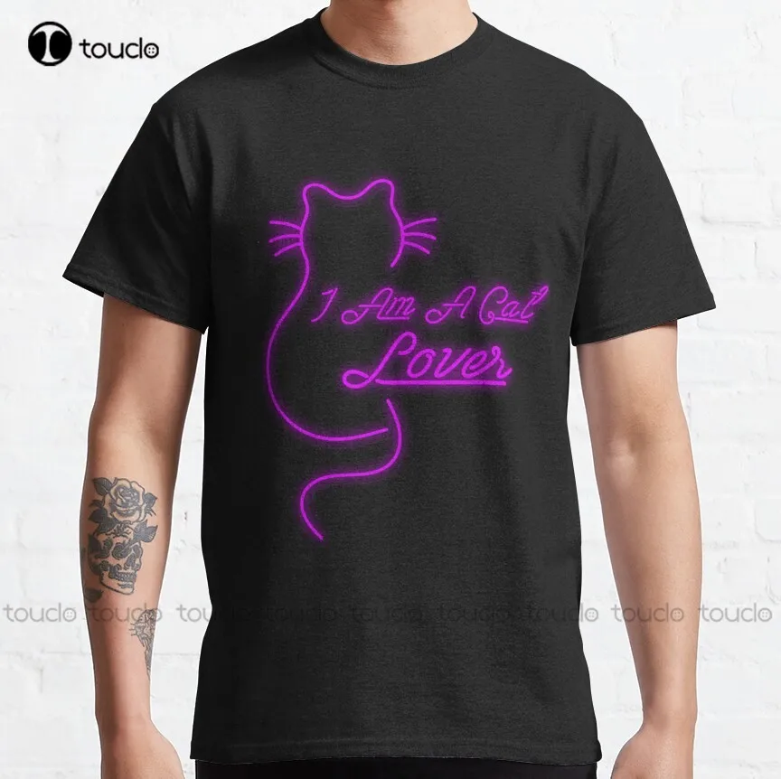 I Am A Cat Lover - Neon Classic T-Shirt Women Tshirts Cotton Outdoor Simple Vintag Casual T-Shirt Digital Printing Tee Shirt New
I Am A Cat Lover - Neon Classic T-Shirt Women Tshirts Cotton Outdoor Simple Vintag Casual T-Shirt Digital Printing Tee Shirt New