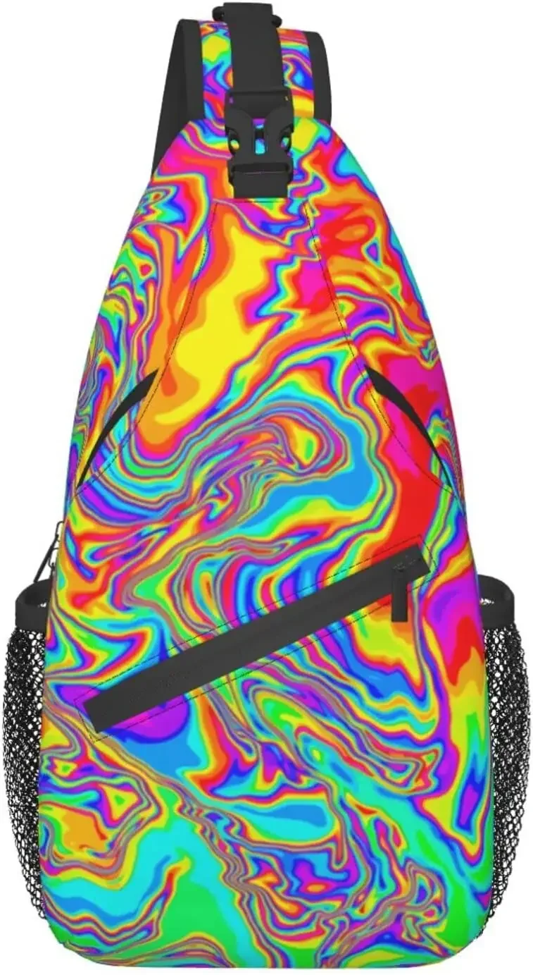 Psychedelic Trippy Sling Backpack,Casual Crossbody Shoulder Backpack Sling Bag Chest Daypack For Men Women Sport Hiking Gym
Psychedelic Trippy Sling Backpack,Casual Crossbody Shoulder Backpack Sling Bag Chest Daypack For Men Women Sport Hiking Gym