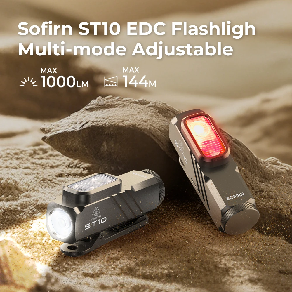 Sofirn ST10 EDC Фонарик Красный
Sofirn ST10 EDC Фонарик Красный