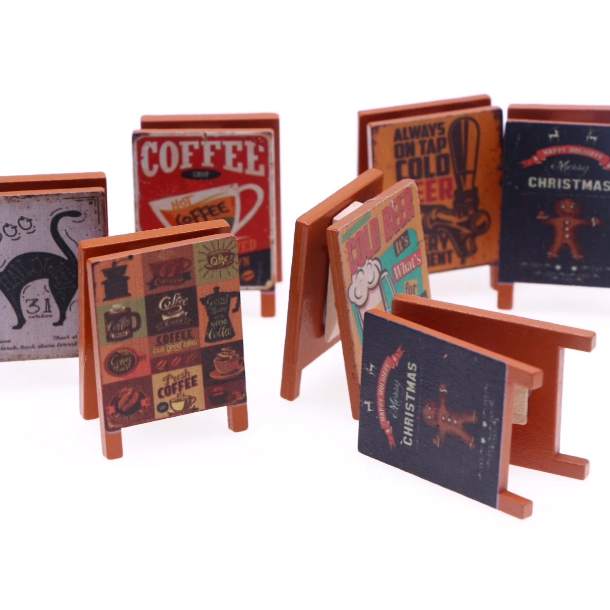 1Pc Miniature Simulated Wooden Clip Signboard Dollhouse Micro Milk Tea Coffee Shop Billboard Vintage Blackboard Scene Decoration
1Pc Miniature Simulated Wooden Clip Signboard Dollhouse Micro Milk Tea Coffee Shop Billboard Vintage Blackboard Scene Decoration