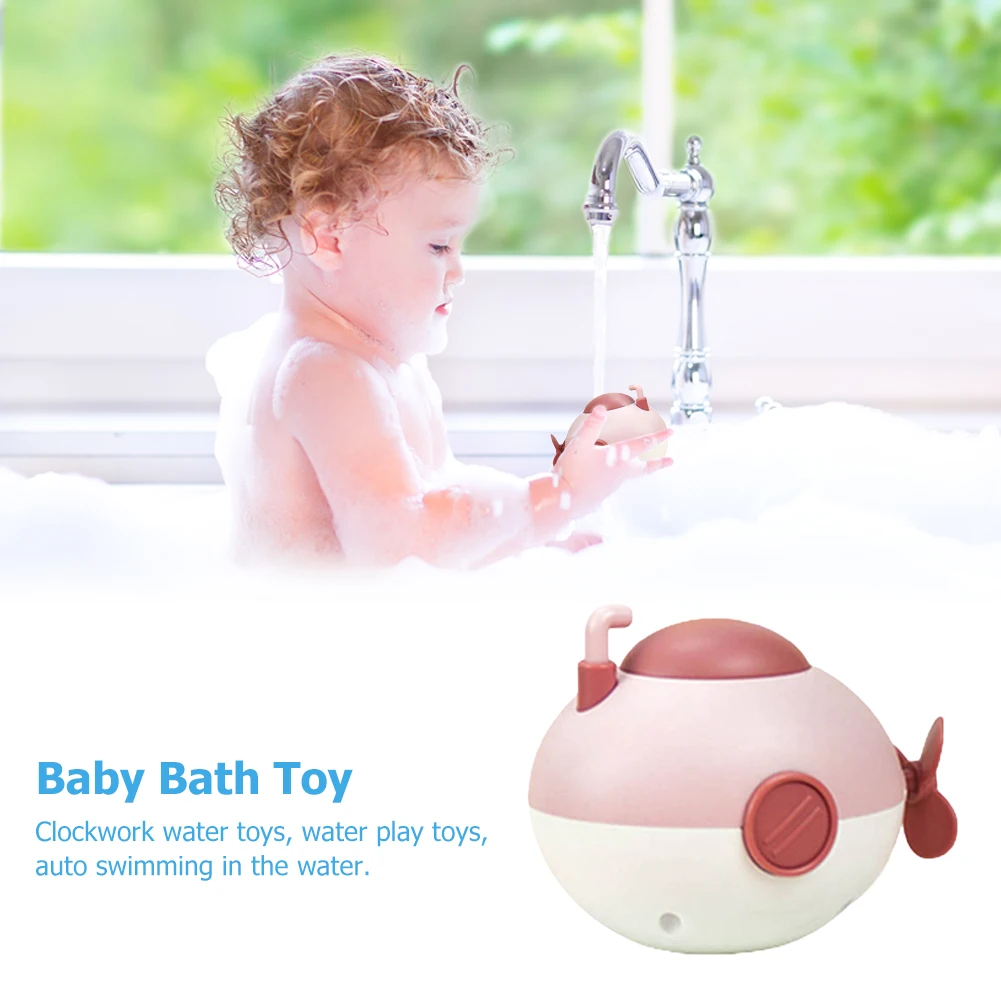 Bathroom Bath Shower Baby Clockwork Cartoon Submarine Clockwork Swimming Children Play Water Bathing Bathtub Toys for Kids
Bathroom Bath Shower Baby Clockwork Cartoon Submarine Clockwork Swimming Children Play Water Bathing Bathtub Toys for Kids