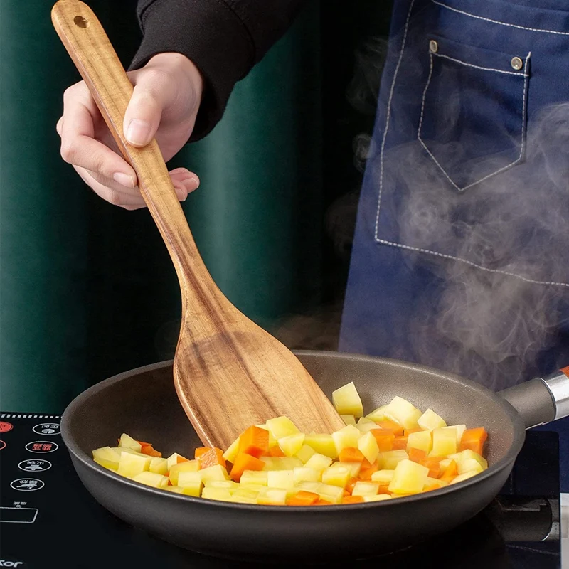 Новый деревянный антипригарный кухонный набор инструментов для сковородок 7 шт. в комплекте, кухонные принадлежности, лопатка, столовые при...
Новый деревянный антипригарный кухонный набор инструментов для сковородок 7 шт. в комплекте, кухонные принадлежности, лопатка, столовые при...