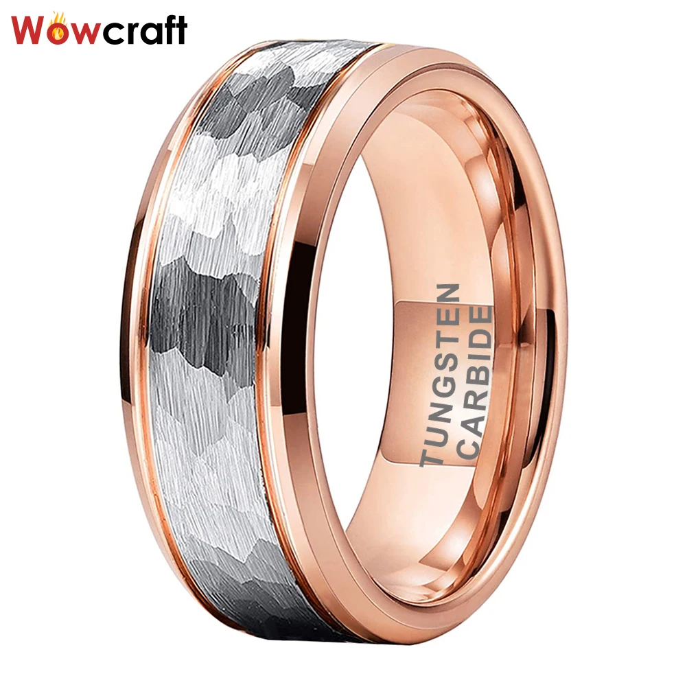 8mm Rose Gold Couple Tungsten Carbide Jewelry Rings for Women Men Lady Wedding Band Dropshipping Brushed Finish Comfort Fit
8mm Rose Gold Couple Tungsten Carbide Jewelry Rings for Women Men Lady Wedding Band Dropshipping Brushed Finish Comfort Fit