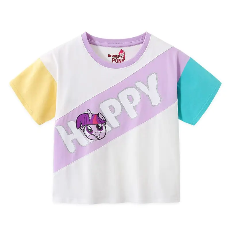 My Little Pony Girls Summer New Tops Foreign Style Fashion Cartoon Print Children's Cute Short-sleeved Sweet T-Shirt HolidayGift
My Little Pony Girls Summer New Tops Foreign Style Fashion Cartoon Print Children's Cute Short-sleeved Sweet T-Shirt HolidayGift