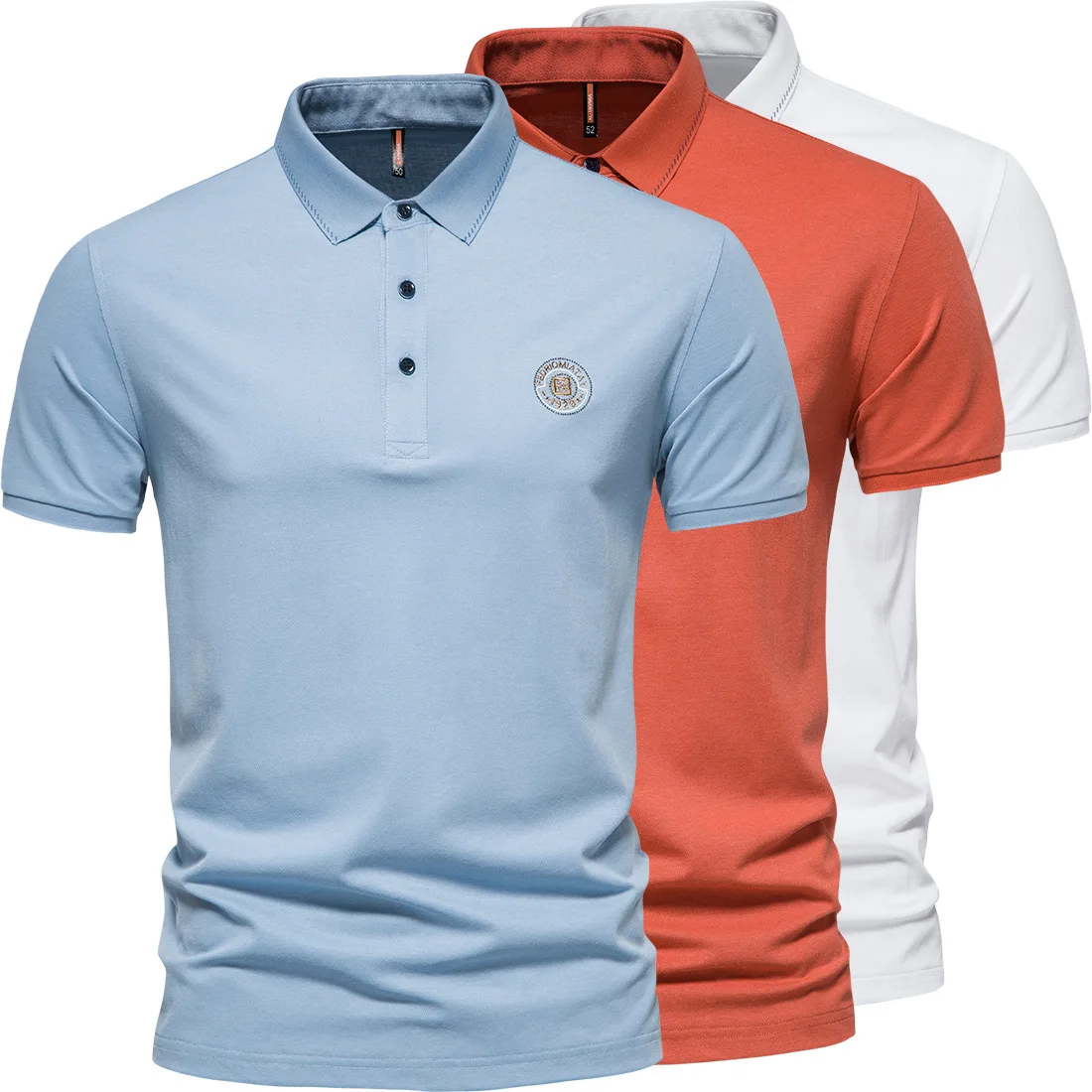 Men's Polo Shir Breathable Ice Silk Solid Color Tight Jogging T-shirt Polos Shirt Business Casual High-quality Men's Shirt
Men's Polo Shir Breathable Ice Silk Solid Color Tight Jogging T-shirt Polos Shirt Business Casual High-quality Men's Shirt