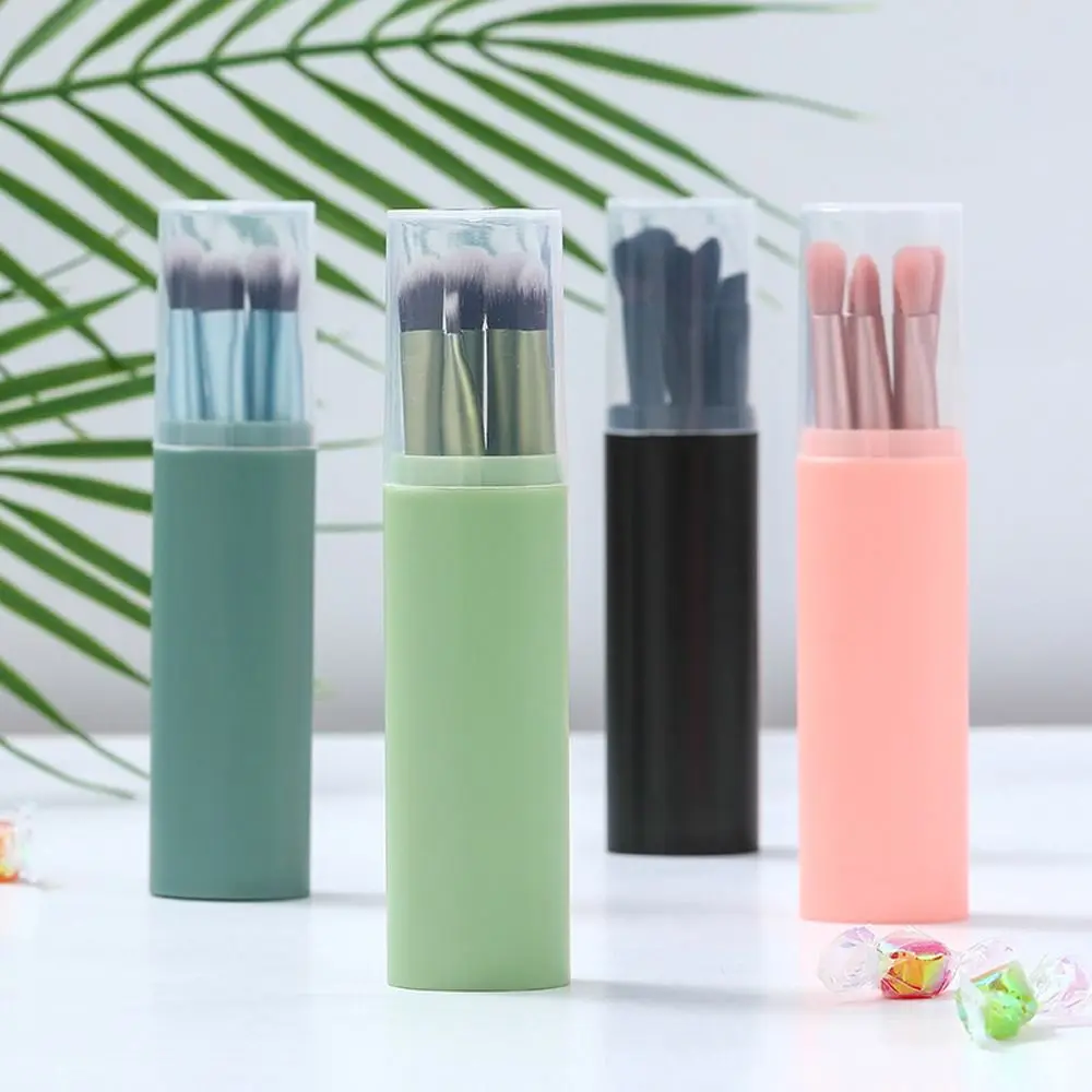 5Pcs Makeup Brush Set Eyeshadow Eyeliner Lip Brush Round Bucket Soft Hair Blending Eye Makeup Brushes Set with Case
5Pcs Makeup Brush Set Eyeshadow Eyeliner Lip Brush Round Bucket Soft Hair Blending Eye Makeup Brushes Set with Case