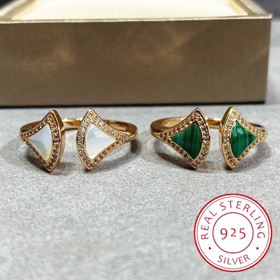 2023 new rose gold natural stone triangle fan-shaped skirt ring women's high-end temperament fashion luxury brand jewelry
2023 new rose gold natural stone triangle fan-shaped skirt ring women's high-end temperament fashion luxury brand jewelry