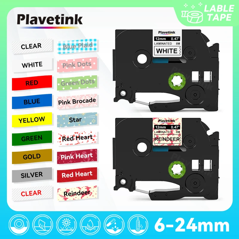 231 Label Tape 12mm Replace For Brother Label Tape 231 131 631 334 335 for Brother PT Label Maker PT-H110 D210 Labeling Machine
231 Label Tape 12mm Replace For Brother Label Tape 231 131 631 334 335 for Brother PT Label Maker PT-H110 D210 Labeling Machine