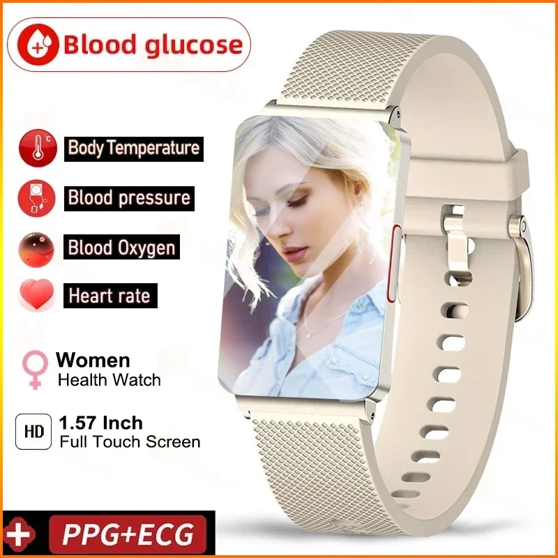 2024 New Health Women Smart Watch Blood Glucose Blood Pressure Measurement Thermometer ECG watches Fashion Waterproof Smartwatch
2024 New Health Women Smart Watch Blood Glucose Blood Pressure Measurement Thermometer ECG watches Fashion Waterproof Smartwatch